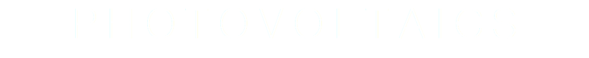 PHOTOVOLTAICS 