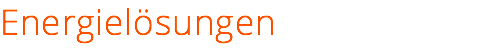 Energielösungen
